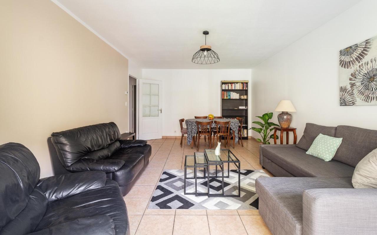 Nice Apartment With Parking Balcon Casa Lyon Villeurbanne Bagian luar foto